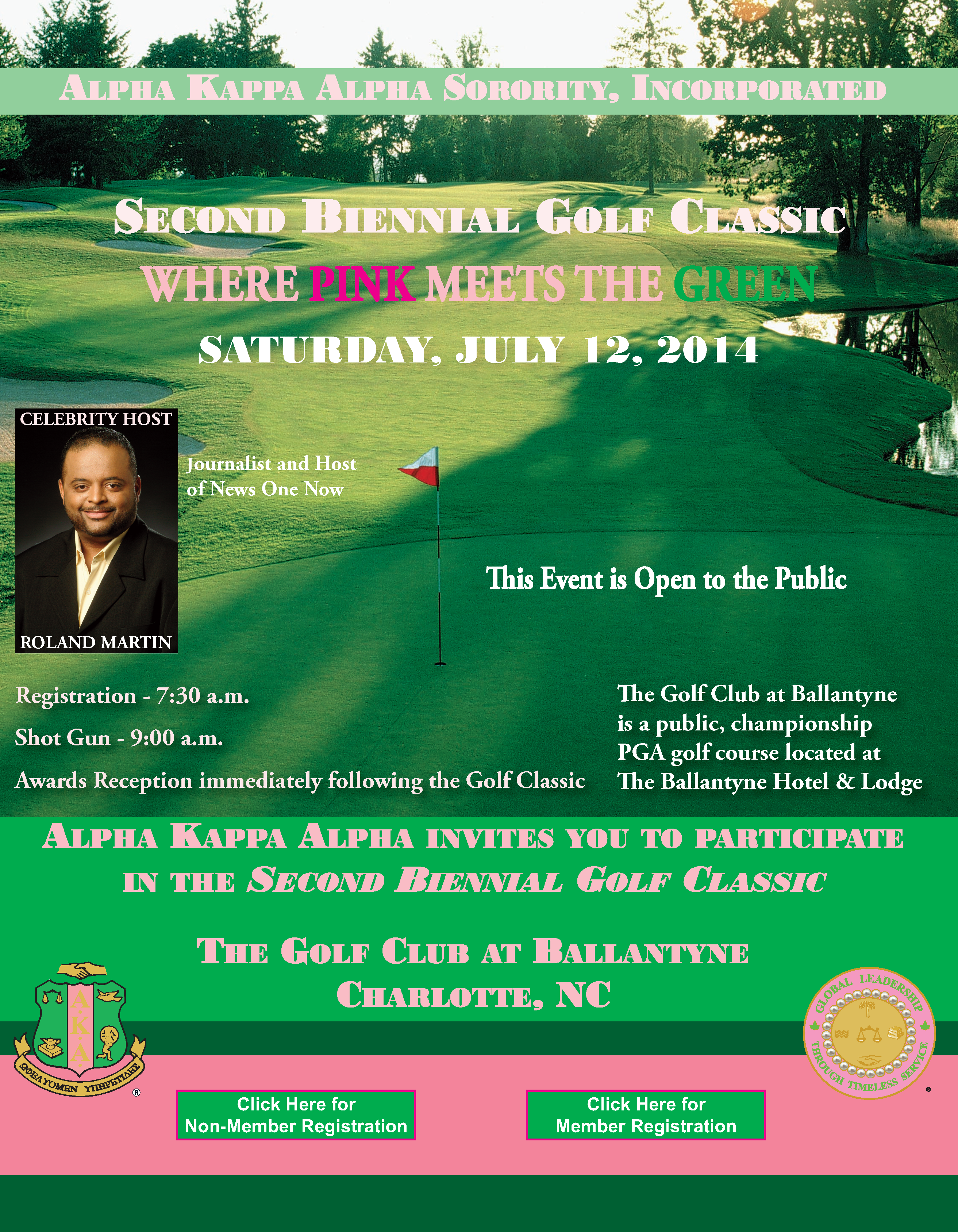 2014 Boule Golf Classic Flier. Please allow images to be displayed for this message